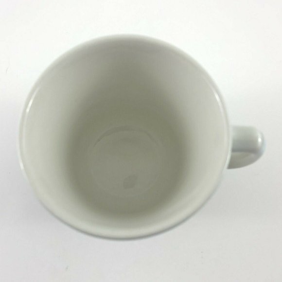 India Coastline Themed Ceramic 10 Fl oz Coffee Mug / Cup. White. Glossy. VGC! - Picture 6 of 7